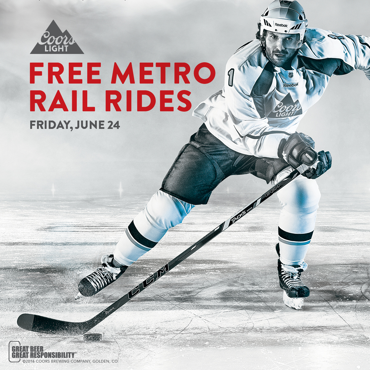 Coors Light Free Rides to help hockey fans enjoy the NHL Draft responsibly