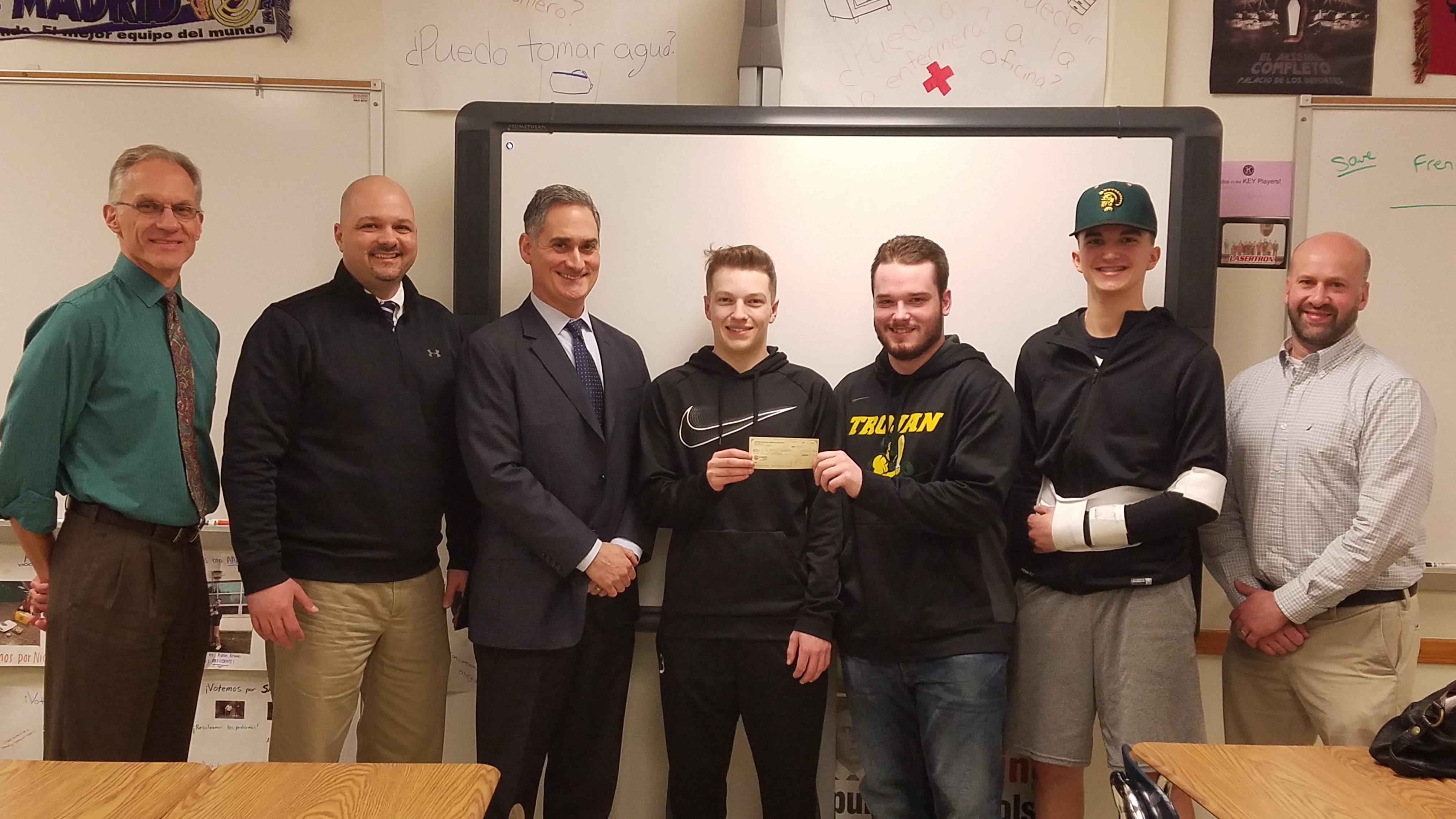West Seneca East dugout campaign receives donation in honor of Jeff Sgroi