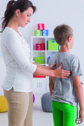 Screen children to keep spine trouble from getting worse