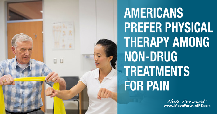 Americans prefer non-drug treatment for pain, find physical therapy most effective option