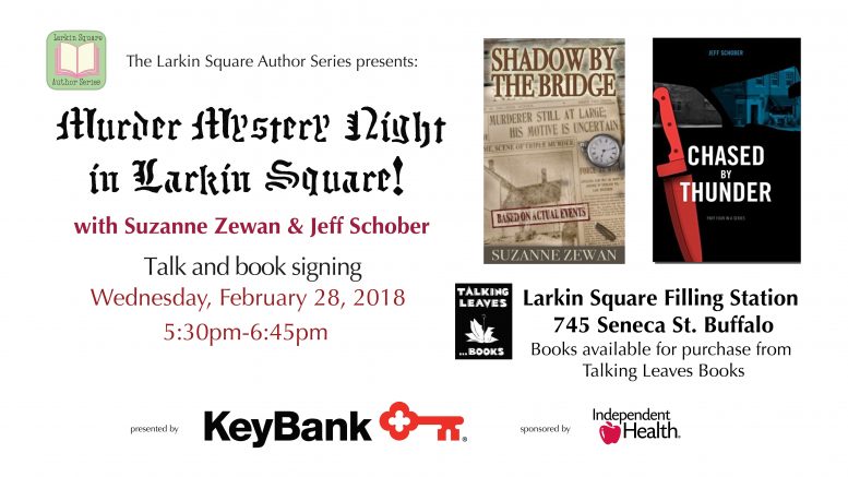 Local authors to participate in Murder Mystery Night in Larkin Square