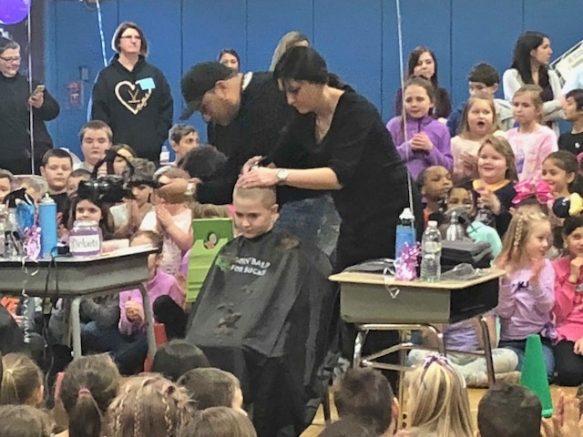 Goin’ Bald for Bucks at Northwood Elementary