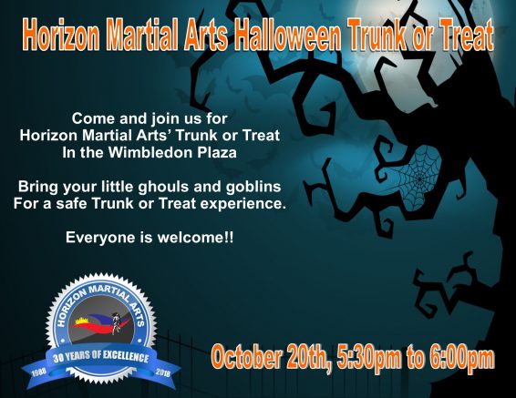 Horizon Martial Arts to celebrate 30th anniversary on October 20