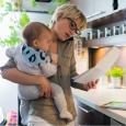 Can a flexible work schedule help you stay in the workforce after having children?