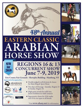 Eastern Classic Arabian Horse Show planned