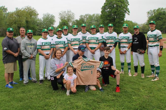 Timon baseball team honors South Buffalo baseball icon
