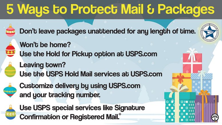 Pointers on protecting your packages and property