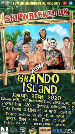 Empire State Wrestling (ESW) will hold its first ever event in Grand Island.