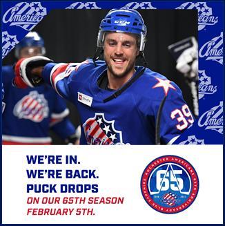 Amerks among American Hockey League’s return to play plan for 2020-21 season
