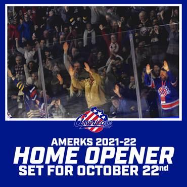 Rochester Amerks home opener set for October 22