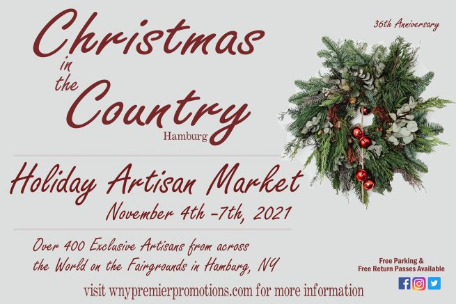 Christmas in the Country Holiday Artisan Market is back in 2021
