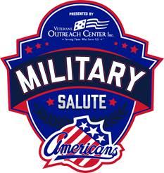 Amerks, Veterans Outreach Center partner to host Military Salute Night