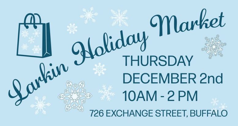 Twenty-five vendors are scheduled to participate in this unique holiday shopping event.
