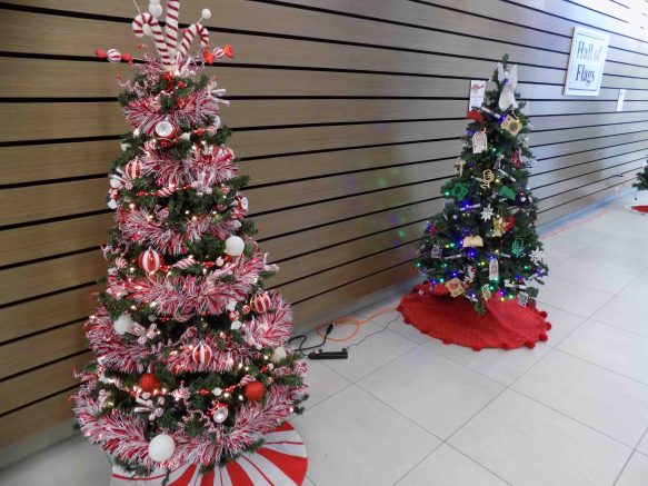 Community groups accepting bids on decorated trees and holiday artwork