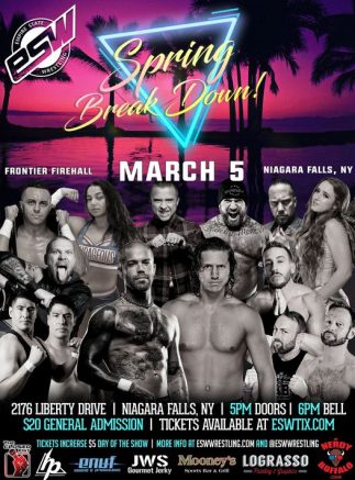 Spring Breakdown will include many independent wrestling stars from across the Northeast U.S.