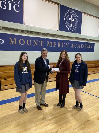 Mount Mercy Academy receives generous donation