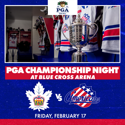Amerks hosting PGA Championship Night in February