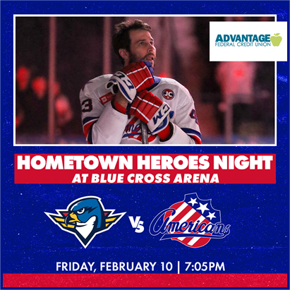 Amerks to celebrate Hometown Heroes Night on February 10