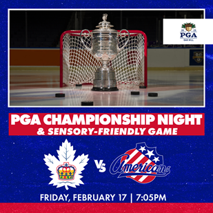 The first of its kind, PGA Championship Night will celebrate the unique crossover between golf and hockey.