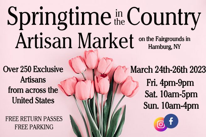 Market season to open with the largest Springtime in the Country Artisan Market ever
