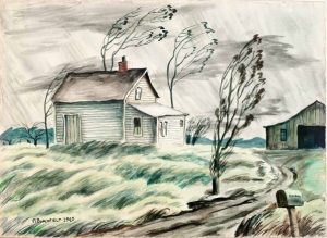 Storm Wind by Martha Burchfield Richter
