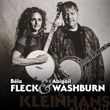 Kleinhans Music Hall to present Béla Fleck and Abigail Washburn