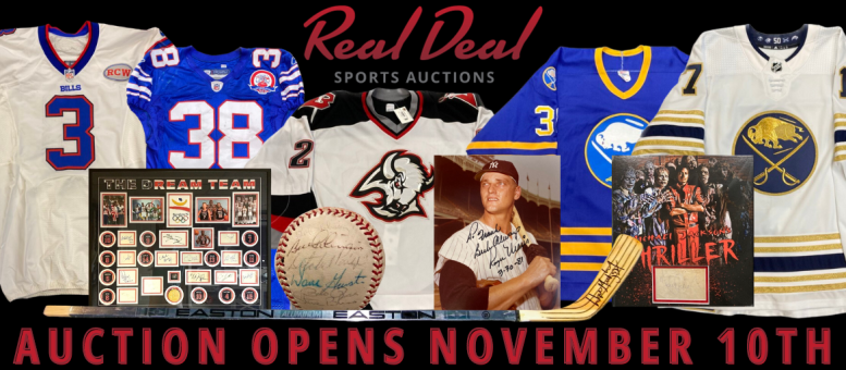 Real Deal Sports Auctions announces upcoming online auction