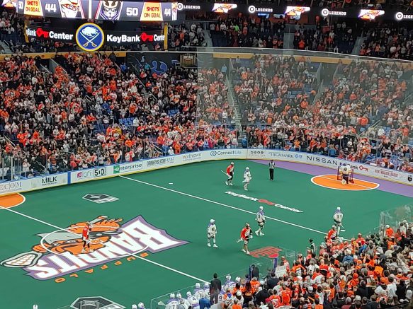 Josh Byrne has signed a five-year contract extension with the Buffalo Bandits.