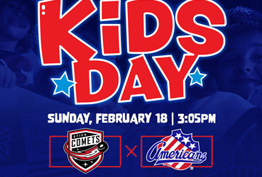 Amerks Kids Day Game set for February 18