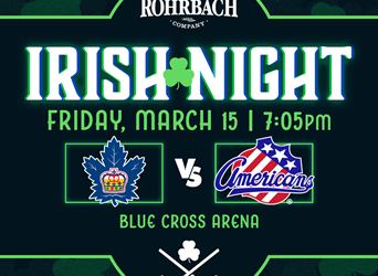 Rochester Americans to host Irish Night