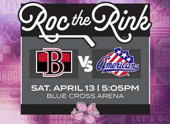 Join the Amerks for ROC the Rink Night