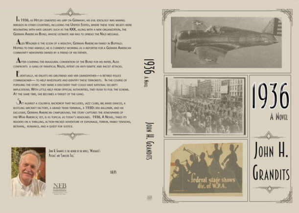 1936 takes its readers on a thrilling, action-packed adventure of espionage, terror, family tensions, betrayal, romance and a quest for justice.