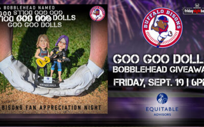 Bisons unveil Goo Goo Dolls bobblehead for Fan Appreciation Night